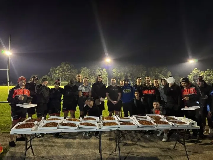Instagram post: Feeding the boys from @stclairjrlc