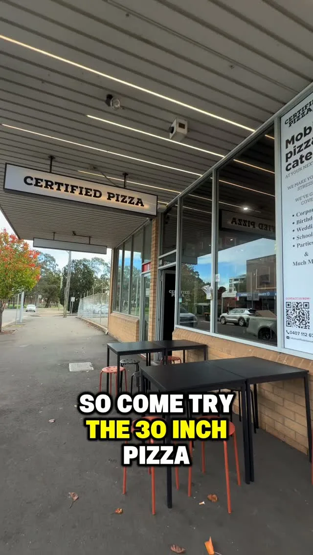 Instagram post: Certified Pizza is a family-owned pizzeria located on Crana Street in St Marys, 