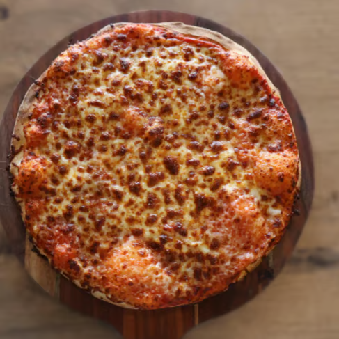 Margherita pizza at Certified Pizza