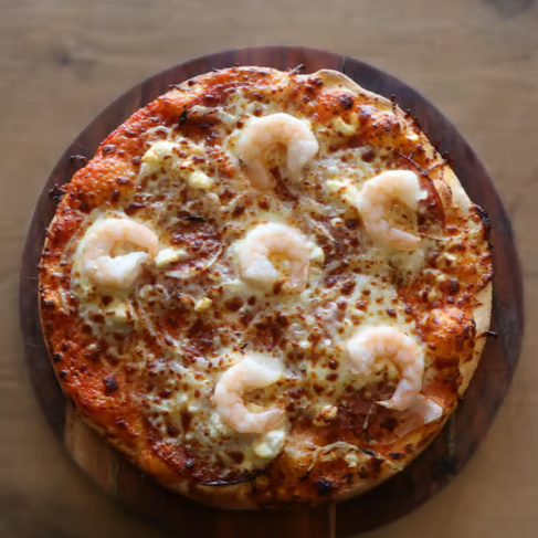 Sunset pizza at Certified Pizza