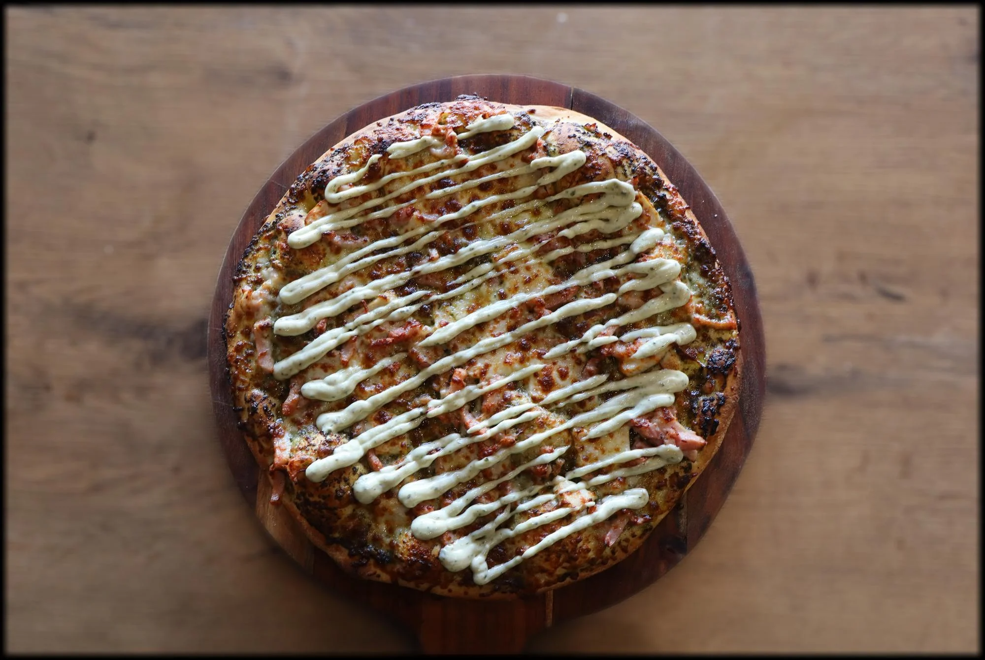Tanbark pizza at Certified Pizza