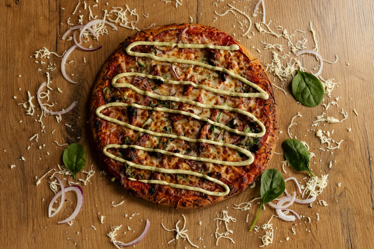 Tonaros pizza at Certified Pizza