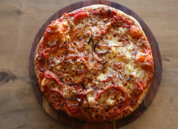Vista pizza at Certified Pizza
